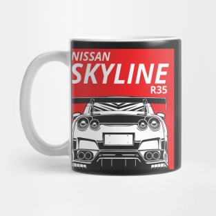 nissan skyline r35 Mug